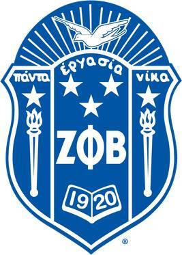 Zeta Phi Beta Crest
